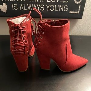 Red booties
